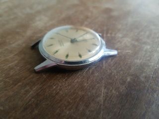 Rare 1950 ' s Gruen Precision Day/Night 17j Wristwatch - Not running.  Parts/repair 4