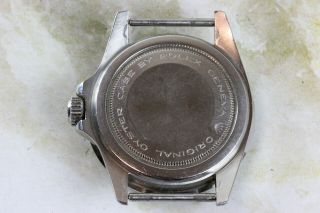 Vintage Tudor (by Rolex) Submariner Snowflake Wristwatch Ref.  9411/0 Blue Dial 9