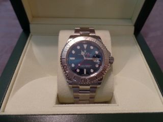 ROLEX YACHT - MASTER PLATINUM BLUE DIAL 40mm Automatic 126622 Cond 2