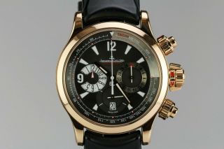 Jaeger Lecoultre Master Compressor Chronograph 18k Rose Gold Watch Q1752440