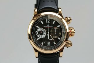 Jaeger LeCoultre Master Compressor Chronograph 18K Rose Gold Watch Q1752440 3