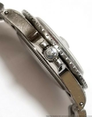 Vintage Rolex GMT Master Pepsi Bezel 1675 Mens 1960s men ' s Steel Watch 11