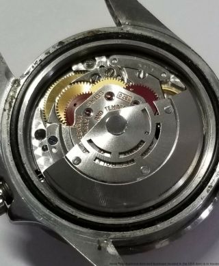 Vintage Rolex GMT Master Pepsi Bezel 1675 Mens 1960s men ' s Steel Watch 9