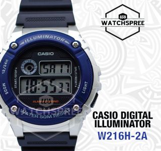 Casio Standard Digital Watch W216h - 2a