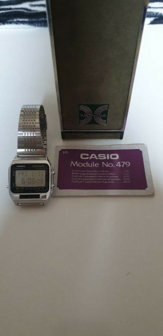 Casio Vintage Watch Dictionary Te - 2500 Lcd Nos Rare Nos