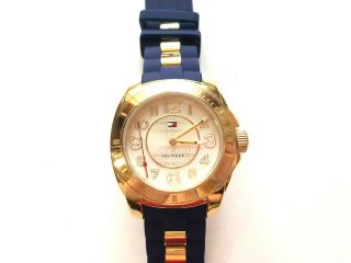 Tommy Hilfiger Watch $95 Gold Tone Over Stock With Out Tags Th.  204.  3.  34.  1383
