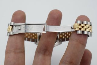 Rolex Datejust 178273 Steel & 18K Yellow Gold Ladies ' Jubilee Bracelet Watch 10
