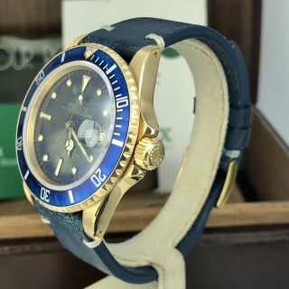 1981 Vintage Rolex Submariner 16808 Full Tropical Dial Full Set Papers Box 5