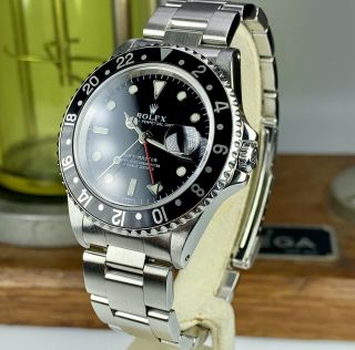 1997 Rolex GMT - Master 16700 U Serial Watch Only 3