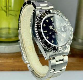 1997 Rolex GMT - Master 16700 U Serial Watch Only 4