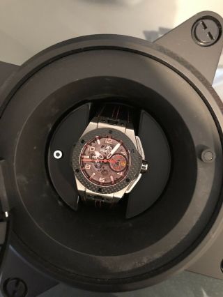 Hublot Big Bang Ferrari Skeleton Dial Titanium watch 45mm 401.  NQ.  0123.  VR 7