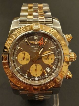 Breitling Chronomat 44 Gmt Wrist Watch For Men