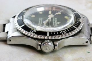 Vintage Rolex Submariner Dive Wristwatch Ref.  5513 Meters First NR c.  1967 10