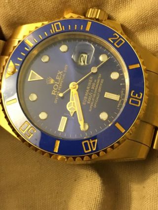 Rolex Submariner 116618LB Wrist Watch for Men 5