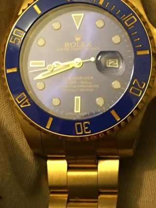 Rolex Submariner 116618LB Wrist Watch for Men 8