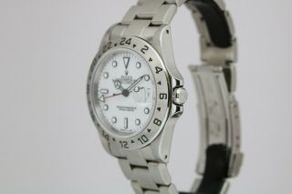 Rolex Explorer II 16570 White Dial Stainless Steel Watch U Series Polar 3