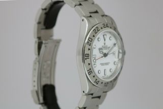 Rolex Explorer II 16570 White Dial Stainless Steel Watch U Series Polar 4