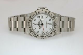 Rolex Explorer II 16570 White Dial Stainless Steel Watch U Series Polar 7