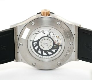 Hublot Classic Fusion Automatic 511.  no.  1180.  lr Titanium Rose Gold Mens Watch 5