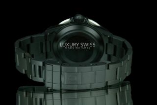 Rolex Watch Men ' s 40mm Submariner Steel 16610 Black Dial Diamond Bezel PVD/DLC 8