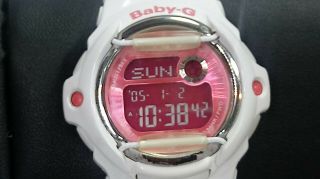 Women ' s CASIO BABY - G Mdl 3189 BG - 169R Dual Time Digital 200M Watch Battery 3