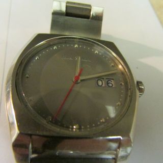 Swiss Movement Paul Smith Automatic Stainless Steel Watch For Repair Or Parts