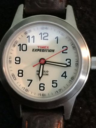 Timex Expedition Watch Indiglo Ladies Green Indiglo Was/r50m B