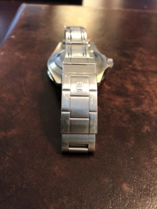 Men ' s Rolex Submariner Stainless Steel Watch Date Sub Black Dial & Bezel 16610 3