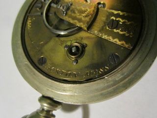 1864 Amer Waltham Wm Ellery Model 1857 Civil War Era Pocket Watch 18Size 11Jewel 9