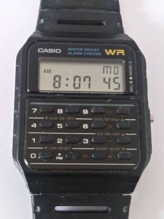 Mens Casio Ca 53w Calculator Watch 3208