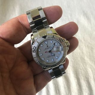 Rolex Yachtmaster 40mm platinum with box and paper work 2
