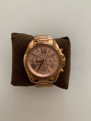 Michael Kors Rose Gold Mk5503 Wrist Watch For Women