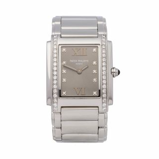Patek Philippe Twenty - 4 Stainless Steel Watch 4910/10a Com1865