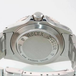 Rolex Sea - Dweller Stainless Steel 16600 40mm Date Black Dive Watch 8
