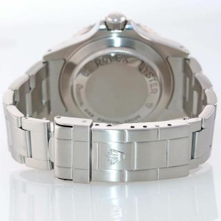 Rolex Sea - Dweller Stainless Steel 16600 40mm Date Black Dive Watch 9