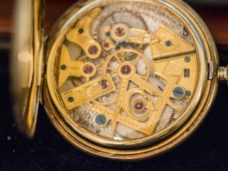 Very Rare Dudley model 1 Masonic Pocket Watch 14K sn 1133 c1920 3