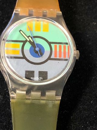 Rare Vintage Swatch Watch With Gaurd 4