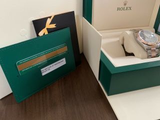 Rolex Datejust II - 2019 - Wimbledon Dial - Rose Gold 4