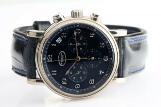 Parmigiani Fleurier Toric 18k White Gold Automatic Chronograph Wristwatch