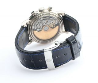 Parmigiani Fleurier Toric 18k White Gold Automatic Chronograph Wristwatch 3