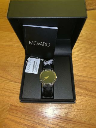 Movado Museum 2100002 Wrist Watch For Men (battery To Be Replaced)