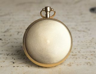 MUSICAL REPEATER SELF STARTING Solid GOLD Antique Repeating Pocket Watch NO RESE 7