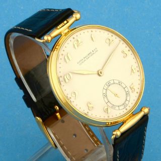Patek Philippe Vintage Extra Chronometer Certificate 18k Solid Gold Movement