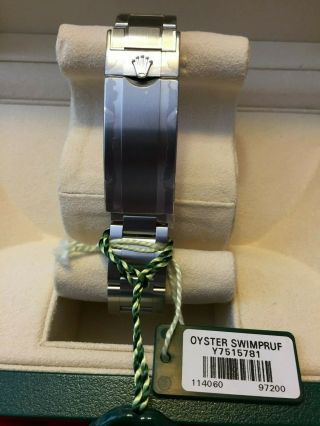 Rolex Submariner Automatic Black Dial Men ' s Watch Model 114060 12