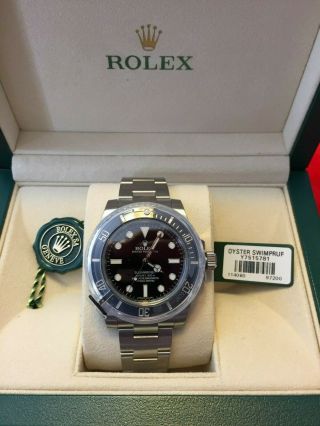 Rolex Submariner Automatic Black Dial Men ' s Watch Model 114060 3