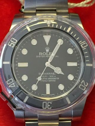 Rolex Submariner Automatic Black Dial Men ' s Watch Model 114060 6