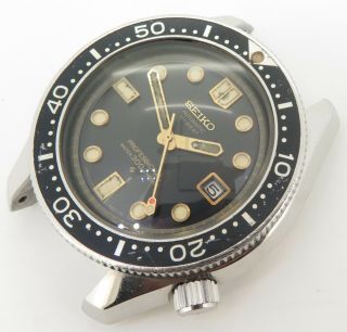 . Rare Vintage 1969 Seiko 300m High Beat 36000 Steel Mens Diver Watch 6159 7001
