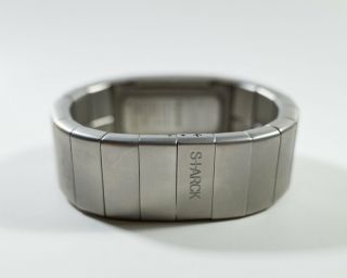 Fossil x Philippe Starck PH - 2002 Stainless Steel Bracelet Digital Men ' s Watch 3