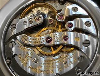 Patek Philippe 1969 Calatrava 3537 Solid 18k White Gold Men ' s 32mm Watch S29 10