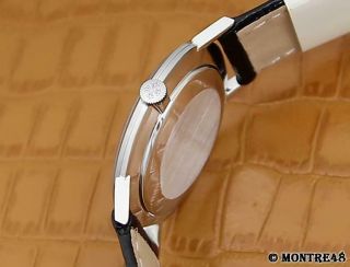Patek Philippe 1969 Calatrava 3537 Solid 18k White Gold Men ' s 32mm Watch S29 4